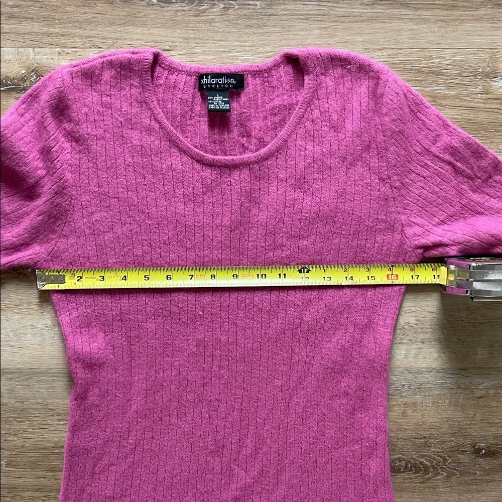 Angora Ribbed Sweater - Picture 3 of 4